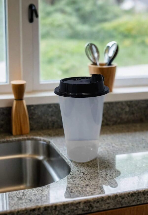 350 ml Shaker Glass with Lid