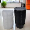 50 ml plastic black packaging material