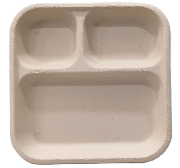 Chuk - 3 Compartment Plate